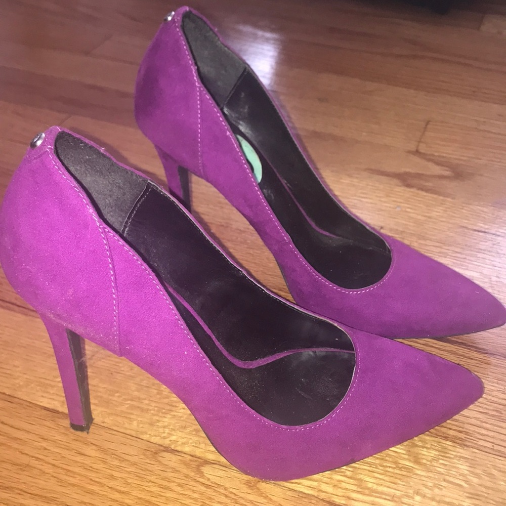 Guess suede heels